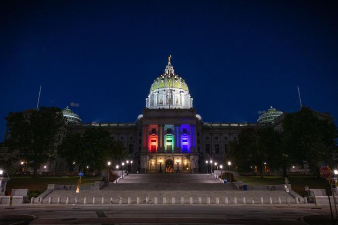 Mastriano has a long history of opposing LGBTQ rights, while Shapiro says he will push to extend nondiscrimination protections to people based on sexual orientation and gender identity. Mastriano has a long history of opposing LGBTQ rights, while Shapiro says he will push to extend nondiscrimination protections to people based on sexual orientation and gender identity.